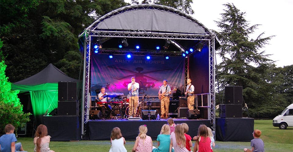 Outdoor Event Stage Hire