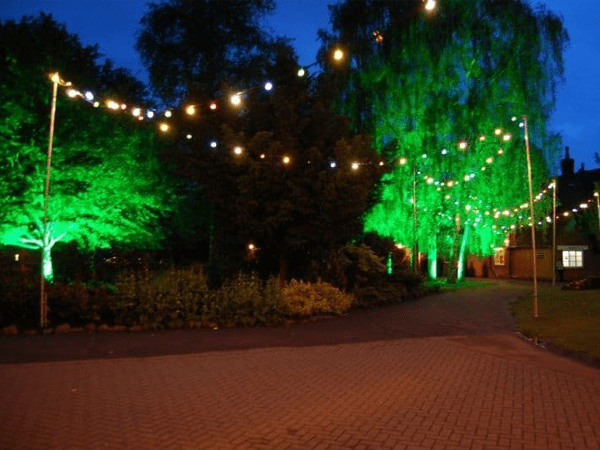garden fairy lights image